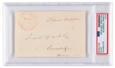 Lot #7138 Daniel Webster Signed Free Frank - Image 1