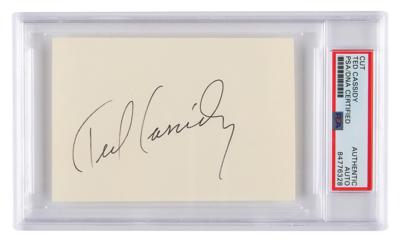 Lot #7389 Addams Family: Ted Cassidy Signature