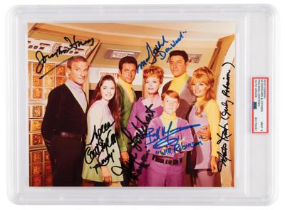 Lot #7418 Lost In Space Multi-Signed Photograph - PSA MINT 9 - Image 1