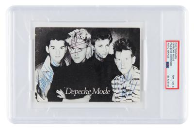 Lot #7318 Depeche Mode Signed Photograph - NM-MT 8 - Image 1