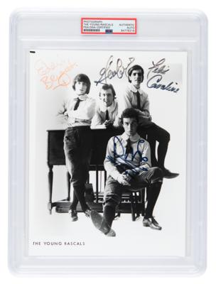 Lot #7368 The Young Rascals Signed Photograph