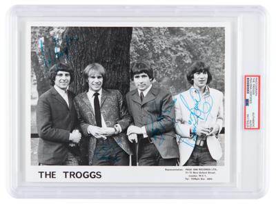 Lot #7364 The Troggs Signed Photograph