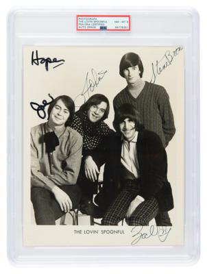 Lot #7340 The Lovin' Spoonful Signed Photograph - NM-MT 8