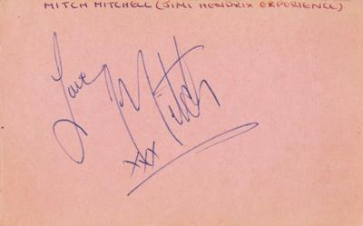 Lot #7264 Jimi Hendrix Signature - PSA NM-MT 8 - Image 3