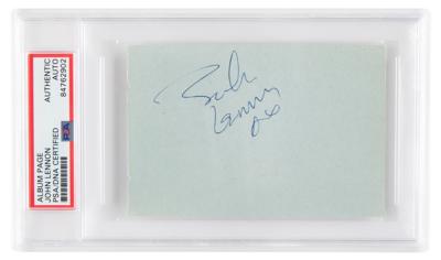 Lot #7257 John Lennon Signature