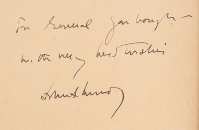 Lot #2213 JFK Signed Photograph Display with Original Signing Pen - Image 2