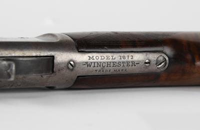 Lot #2113 Winchester Model 1873 Special Order Short Rifle (Factory Engraved) - Image 7