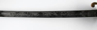 Lot #2112 US Model 1850 Foot Officer's Sword by Ames Belonging to Lt. Frederick T. Brown, 44th MA Infantry - Image 5