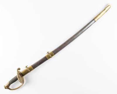 Lot #2104 Fred Mundy's Little Round Top-Used Civil War Sword with Lucius Larrabee Letter Signed - Image 9