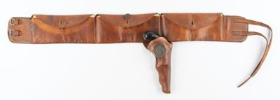 Lot #2116 Whitney .32 Revolver with Mexican Sheriff's Peso Money Belt - Image 3
