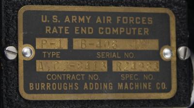 Lot #2198 Norden Bombsight Rate End Computer - Image 3
