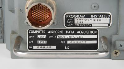 Lot #2230 Military Airborne Data Acquisition Computer - Image 5