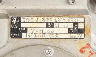 Lot #2221 Aircraft Gyro/Pump Assembly - Image 7