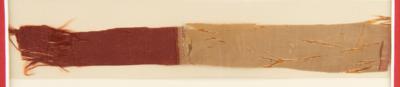 Lot #2100 Abraham Lincoln Funeral Flag Swatch - Image 2