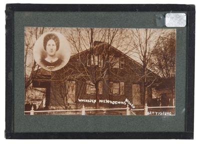Lot #2046 Gettysburg: Jennie Wade Carte-de-Visite, Postcard, and Document - Image 2