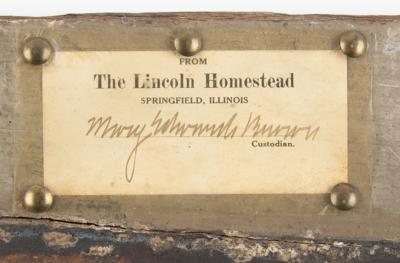 Lot #2007 Abraham Lincoln: Siding from the Springfield Homestead - Image 2