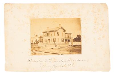 Lot #2007 Abraham Lincoln: Siding from the Springfield Homestead - Image 3