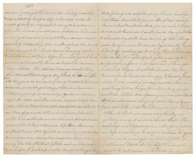 Lot #2074 Union Soldier Prisoner Exchange: John M. Knox Autograph Letter Signed - Image 2