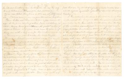 Lot #2043 Gettysburg Battlefield Letter and Culp's Hill Bullet - Image 5