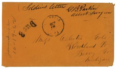 Lot #2073 Union Soldier: Emmet Cole Autograph Letter Signed - Image 4