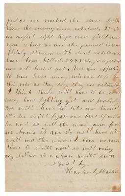 Lot #2042 Gettysburg: Letter from the Battlefield - Image 2