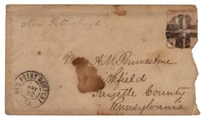Lot #2065 Siege of Petersburg: Union Soldier's Letter to Wife - Image 3