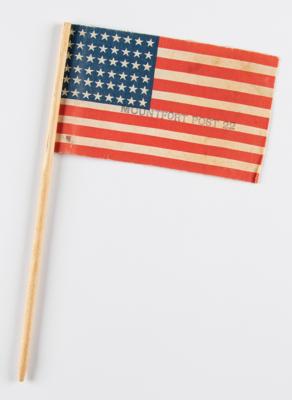 Lot #2021 Joshua Lawrence Chamberlain 1914 Memorial Reception Flag - Image 1