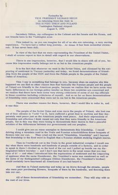Lot #2219 Richard Nixon 1959 Soviet Union 'Kitchen Debate' Transcripts - Image 7