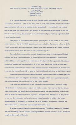Lot #2219 Richard Nixon 1959 Soviet Union 'Kitchen Debate' Transcripts - Image 9