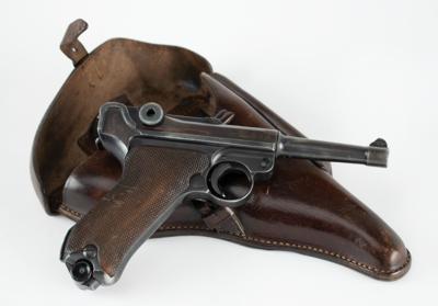 Lot #2186 WWII German P.08 Luger Pistol by Mauser with Holster - Image 1