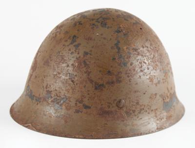 Lot #2148 Iwo Jima: Grenade-Damaged Helmet and Japanese Uniform - Image 5