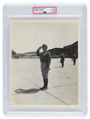 Lot #2174 George S. Patton Original 'Type I' Photograph - Image 1