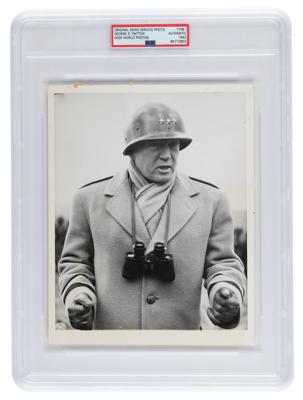 Lot #2176 George S. Patton Original 'Type I' Photograph - Image 1