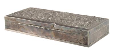 Lot #2202 William P. Yarborough's Sterling Silver Cigar Case - Image 1
