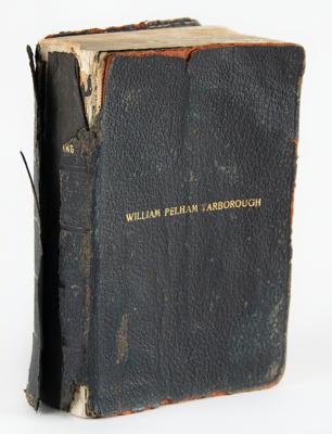 Lot #2205 William P. Yarborough's Holy Bible