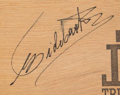 Lot #2218 Fidel Castro Signed Cigar Box - Image 2