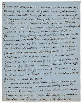 Lot #344 Alexandre Dumas, pere (2) Handwritten Manuscripts - Image 5