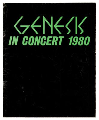 Lot #507 Genesis Signed 1980 Tour Book - Image 2