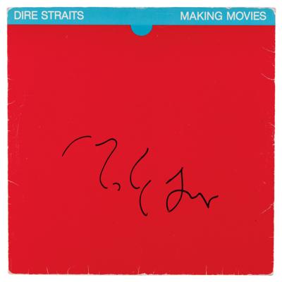 Lot #496 Dire Straits: Mark Knopfler Signed Album - Making Movies - Image 1