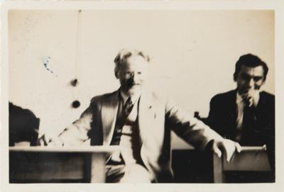 Lot #113 Leon Trotsky Signed Candid Photograph to His Personal Secretary - Image 2