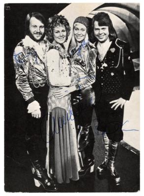 Lot #558 ABBA Signed Photograph - Image 1