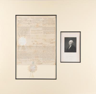 Lot #1 George Washington Document Signed as President - Three-Language Ship's Papers for a Trade Voyage - Image 4
