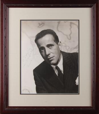 Lot #573 Humphrey Bogart Signed Oversized Photograph - Image 2