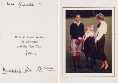 Lot #120 Princess Diana and King Charles III - Image 1