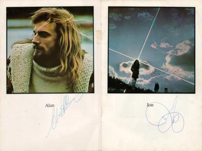 Lot #554 Yes Signed 1973 UK Tour Program - Image 4