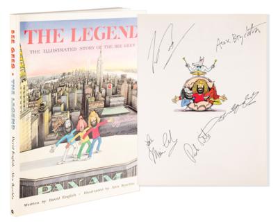 Lot #474 Bee Gees Signed Book - The Legend: The