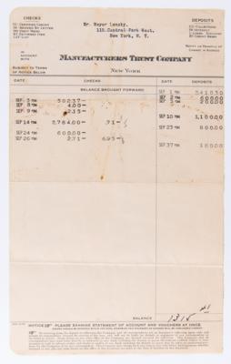 Lot #158 Meyer Lansky Collection of (9) Filled Out and Signed Checks - Image 5