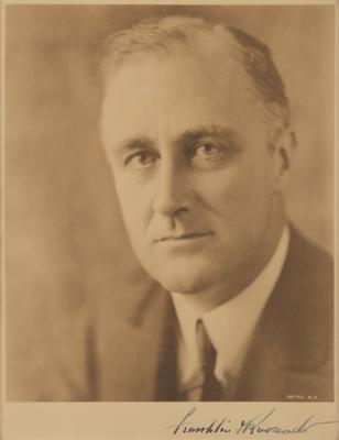 Lot #85 Franklin D. Roosevelt Signed Photograph