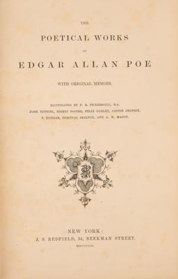 Lot #384 Edgar Allan Poe: The Poetical Works (1858) - Image 2