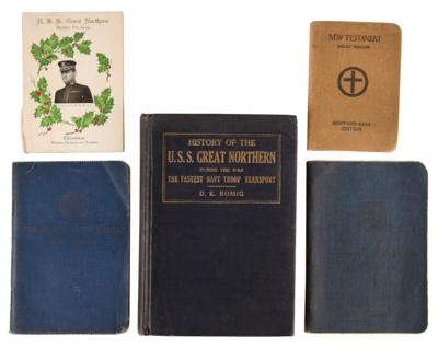 Lot #278 WWI: US Navy Books and Ephemera (8)